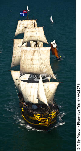La Semaine du Golfe 2011. - © Philip Plisson / Plisson La Trinité / AA28073 - Photo Galleries - Three-masted frigate