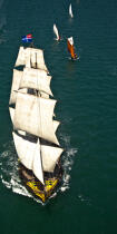 La Semaine du Golfe 2011. © Philip Plisson / Plisson La Trinité / AA28074 - Photo Galleries - Tall ship / Sailing ship