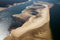 Arguin Sand Bank © Philip Plisson / Plisson La Trinité / AA28198 - Photo Galleries - Low tide