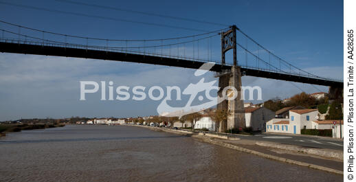 Tonnay-Charente - © Philip Plisson / Plisson La Trinité / AA28265 - Photo Galleries - Bridge