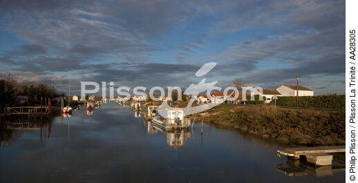 Le Chenal de Marennes - © Philip Plisson / Plisson La Trinité / AA28305 - Nos reportages photos - Marennes
