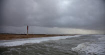 La Coubre beach © Philip Plisson / Plisson La Trinité / AA28533 - Photo Galleries - Stormy sky