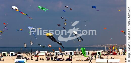 International Meetings of kites in Berck sur Mer [AT] - © Philip Plisson / Plisson La Trinité / AA28587 - Photo Galleries - Sport and Leisure