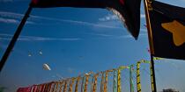 Rencontres Internationales de cerfs-volants à Berck sur Mer © Philip Plisson / Plisson La Trinité / AA28635 - Nos reportages photos - Pas de Calais