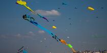 International Meetings of kites in Berck sur Mer [AT] © Philip Plisson / Plisson La Trinité / AA28642 - Photo Galleries - Sport and Leisure
