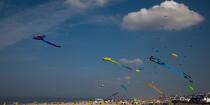 International Meetings of kites in Berck sur Mer [AT] © Philip Plisson / Plisson La Trinité / AA28644 - Photo Galleries - International Meeting of Kite in Berck-sur-Mer.