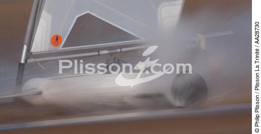 Grand Prix de Chars à voile à Omaha Beach - © Philip Plisson / Plisson La Trinité / AA28730 - Nos reportages photos - Calvados