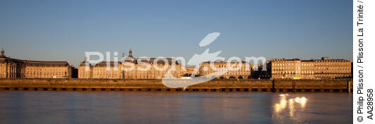 Bordeaux - © Philip Plisson / Plisson La Trinité / AA28958 - Nos reportages photos - De Royan à Bordeaux