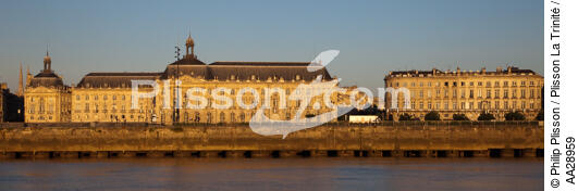 Bordeaux - © Philip Plisson / Plisson La Trinité / AA28959 - Nos reportages photos - Soleil