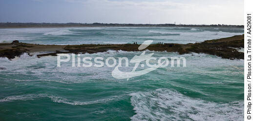 La Pointe de la Torche dans le Finistère - © Philip Plisson / Plisson La Trinité / AA29081 - Nos reportages photos - Torche [pointe de la]