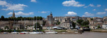 Bourg © Philip Plisson / Plisson La Trinité / AA29205 - Nos reportages photos - De Royan à Bordeaux