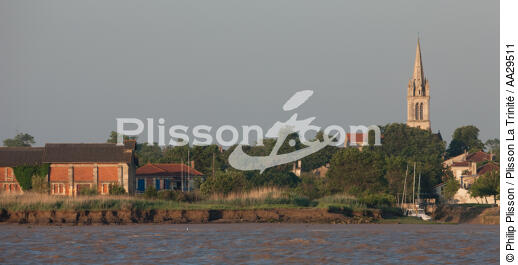 Saint Christoly Médoc - © Philip Plisson / Plisson La Trinité / AA29511 - Nos reportages photos - Fleuve