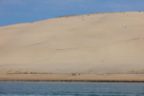 The dune du Pilat © Philip Plisson / Plisson La Trinité / AA29725 - Photo Galleries - From Soulac to Capbreton