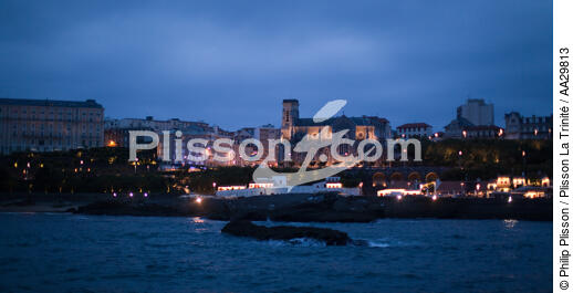 Biarritz - © Philip Plisson / Plisson La Trinité / AA29813 - Photo Galleries - Moment of the day