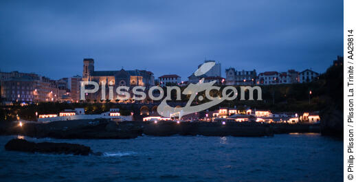 Biarritz - © Philip Plisson / Plisson La Trinité / AA29814 - Nos reportages photos - Ville [64]