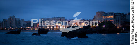 Biarritz - © Philip Plisson / Plisson La Trinité / AA29815 - Nos reportages photos - Aquitaine
