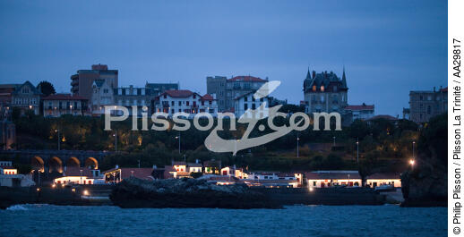 Biarritz - © Philip Plisson / Plisson La Trinité / AA29817 - Nos reportages photos - Ville [64]