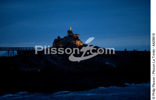 Biarritz - © Philip Plisson / Plisson La Trinité / AA29819 - Nos reportages photos - De Bayonne à Hendaye