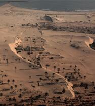 Paysage des abords d'Alexandrie, Egypte. © Philip Plisson / Plisson La Trinité / AA30084 - Nos reportages photos - L'Egypte vue du ciel