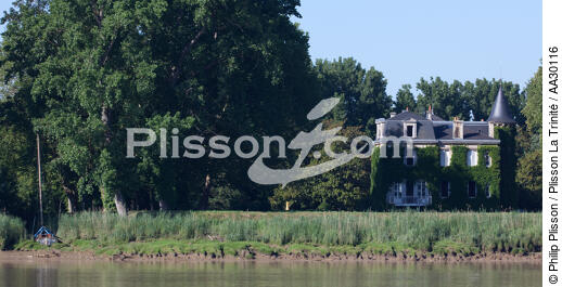 On the Dordogne river - © Philip Plisson / Plisson La Trinité / AA30116 - Photo Galleries - Dordogne