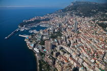 Monaco, from the sky. © Guillaume Plisson / Plisson La Trinité / AA30214 - Photo Galleries - Monaco [The principality]