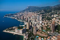 Monaco, from the sky. © Guillaume Plisson / Plisson La Trinité / AA30222 - Photo Galleries - Monaco [The principality]