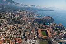 Monaco, from the sky. © Guillaume Plisson / Plisson La Trinité / AA30237 - Photo Galleries - Monaco [The principality]
