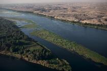 The lush banks of the Nile © Philip Plisson / Plisson La Trinité / AA30247 - Photo Galleries - Egypt from above