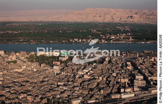 Louxor - © Philip Plisson / Plisson La Trinité / AA30248 - Nos reportages photos - L'Egypte vue du ciel