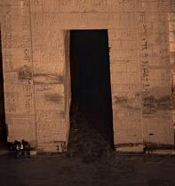Porte d'entrée du site de Médinet Habou © Philip Plisson / Plisson La Trinité / AA30269 - Nos reportages photos - Egypte