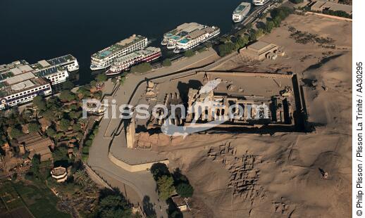Le temple de Kom Ombo - © Philip Plisson / Plisson La Trinité / AA30295 - Nos reportages photos - Egypte