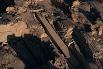 Les carrières de granit d'Assouan. © Philip Plisson / Plisson La Trinité / AA30304 - Nos reportages photos - L'Egypte vue du ciel