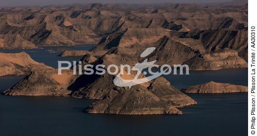 La basse Nubie, sous les eaux du lac Nasser - © Philip Plisson / Plisson La Trinité / AA30310 - Nos reportages photos - Egypte