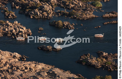 Sur le Nil. - © Philip Plisson / Plisson La Trinité / AA30429 - Nos reportages photos - Egypte