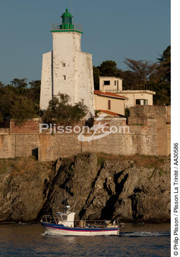 Port-Vendres - © Philip Plisson / Plisson La Trinité / AA30586 - Nos reportages photos - Languedoc-Roussillon