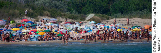Beach at Agde [AT] - © Philip Plisson / Plisson La Trinité / AA30847 - Photo Galleries - Languedoc-Roussillon