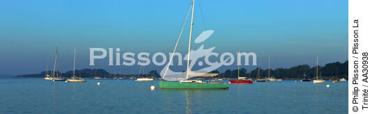 Morning in the Gulf of Morbihan - © Philip Plisson / Plisson La Trinité / AA30938 - Photo Galleries - Moment of the day
