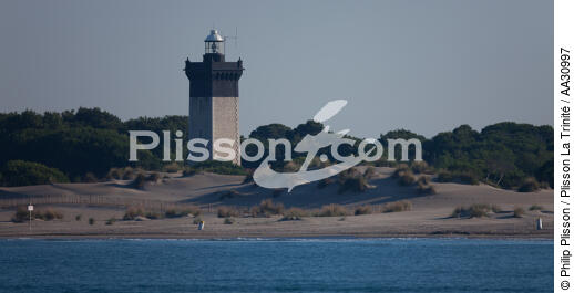Espiguette lighthouse in Le Grau du Roi - © Philip Plisson / Plisson La Trinité / AA30997 - Photo Galleries - Espiguette
