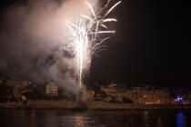 Fireworks in Cassis © Philip Plisson / Plisson La Trinité / AA31207 - Photo Galleries - From Marseille to Hyères