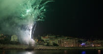 Fireworks in Cassis © Philip Plisson / Plisson La Trinité / AA31209 - Photo Galleries - Cassis