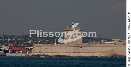 Fort de Bouc in Martigues - © Philip Plisson / Plisson La Trinité / AA31229 - Photo Galleries - Martigues