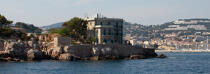 L'île de Bendor devant Bandol © Philip Plisson / Plisson La Trinité / AA31409 - Nos reportages photos - De Marseille à Hyères