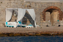 Le fort de l'Aiguillette à La Seyne sur mer © Philip Plisson / Plisson La Trinité / AA31571 - Nos reportages photos - De Marseille à Hyères