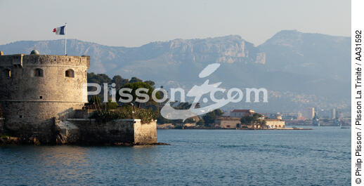 Le fort de Balaguier à La Seyne sur mer - © Philip Plisson / Plisson La Trinité / AA31592 - Nos reportages photos - De Marseille à Hyères