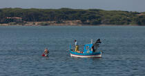 Pêche à Six-Fours-les-Plages © Philip Plisson / Plisson La Trinité / AA31797 - Nos reportages photos - Pêche