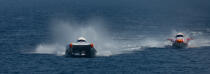 Off-shore racing at Six-Fours-les-Plages [AT] © Philip Plisson / Plisson La Trinité / AA31800 - Photo Galleries - Powerboat