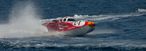 Off-shore racing at Six-Fours-les-Plages [AT] © Philip Plisson / Plisson La Trinité / AA31805 - Photo Galleries - Powerboat
