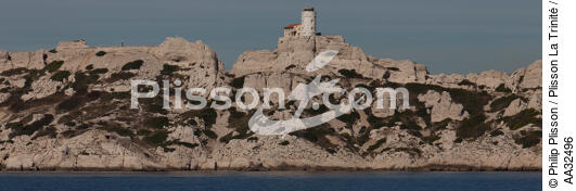 Iles du Frioule - © Philip Plisson / Plisson La Trinité / AA32496 - Nos reportages photos - De Marseille à Hyères