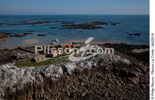 Les Minquiers - © Philip Plisson / Plisson La Trinité / AA32519 - Nos reportages photos - Grande marée