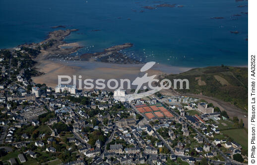 Saint-Lunaire - © Philip Plisson / Plisson La Trinité / AA32522 - Photo Galleries - Low tide